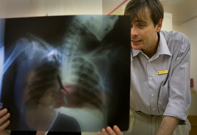 Photograph of physician Doug Wilson