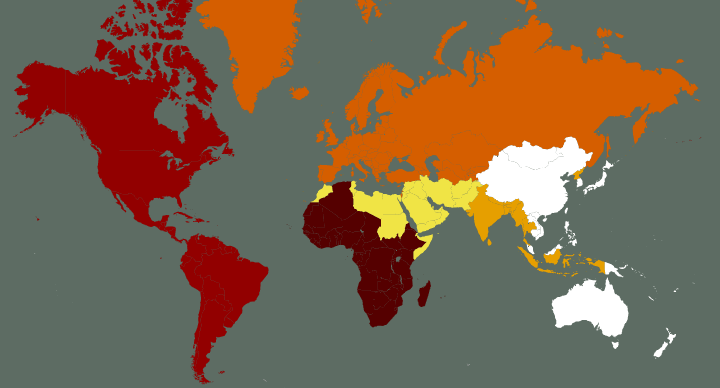 world map
